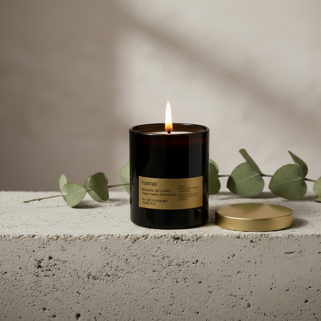 Candela da Massaggio "Rituale Sensoriale" | 100% Soia Naturale