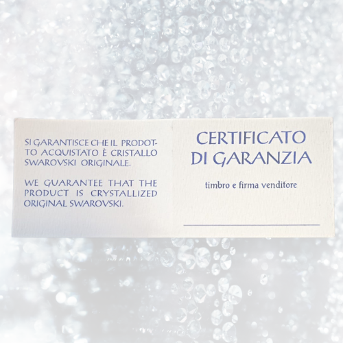 Piercing Ombelico,  e Monte di Venere 1x con Brillantini Swarowsky (Certificato)